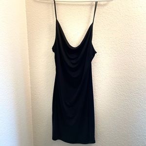 Mini black dress